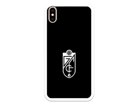 Funda para iPhone XS Max del Granada CF Escudo Fondo Negro Escudo Fondo Negro - Licencia Oficial Granada CF