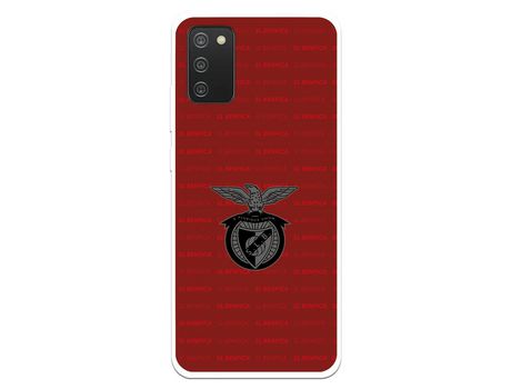 Funda para Samsung Galaxy A02s del Escudo Fondo Granate - Licencia Oficial Benfica