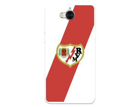 Funda para Huawei Y6 2017 del Rayo Vallecano Escudo - Licencia Oficial Rayo Vallecano