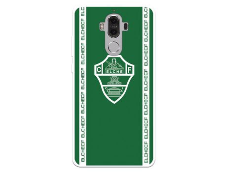 Funda para Huawei Mate 9 del Elche CF Escudo Fondo Verde Escudo Fondo Verde - Licencia Oficial Elche CF