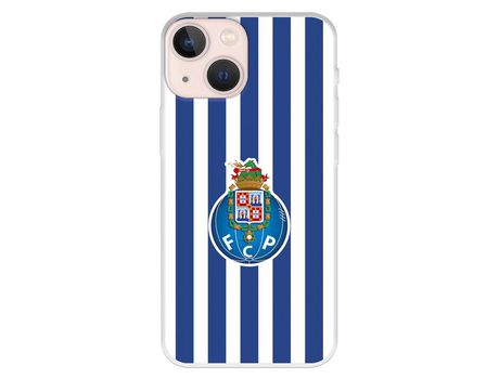 Funda para iPhone 13 Mini del Futebol Club Oporto Escudo Rayas - Licencia Oficial Futebol Club Oporto