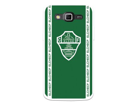 Funda para Samsung Galaxy Grand 2 del Elche CF Escudo Fondo Verde Escudo Fondo Verde - Licencia Oficial Elche CF