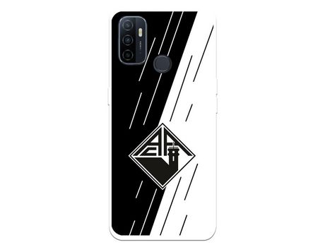 Funda para Oppo A53 del Académica de Coimbra Escudo Bicolor - Licencia Oficial Académica de Coimbra