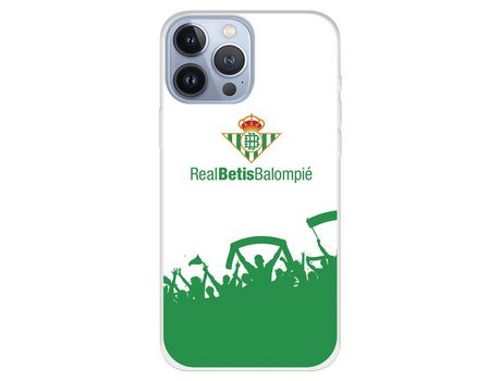 Funda para iPhone 13 Pro Max del Betis Fondo Hinchada - Licencia Oficial Real Betis Balompié