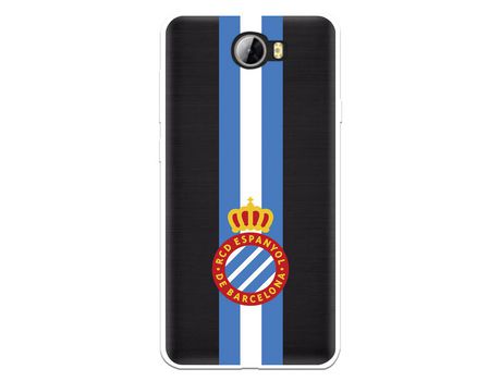 Funda para Huawei Y6 II Compact del RCD Espanyol Escudo Albiceleste Escudo Albiceleste - Licencia Oficial RCD Espanyol