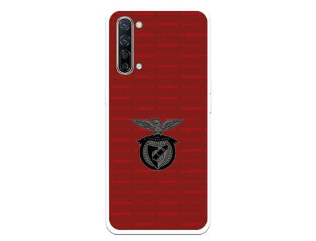 Funda para Oppo Find X2 Lite del Escudo Fondo Granate - Licencia Oficial Benfica