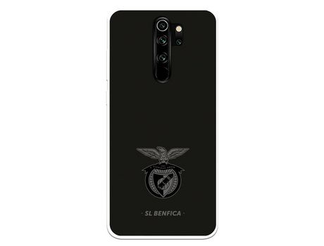 Funda para Xiaomi Redmi Note 8 Pro del Escudo Fondo Negro - Licencia Oficial Benfica
