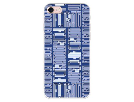 Funda para iPhone 7 del Futebol Club Oporto Nombre Fondo Azul - Licencia Oficial Futebol Club Oporto