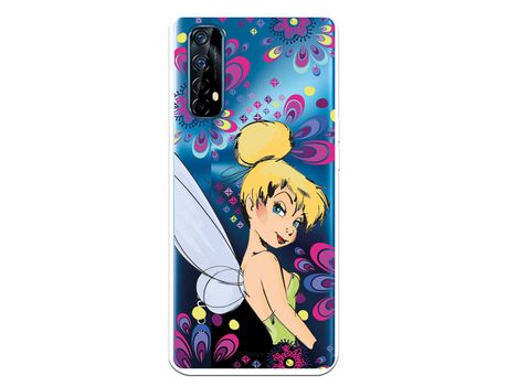 Funda para Realme 7 Oficial de Disney Campanilla Flores