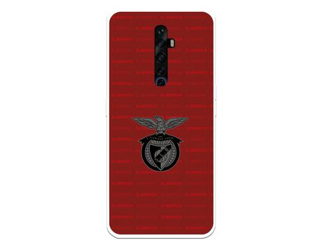 Funda para Oppo Reno2 Z del Escudo Fondo Granate - Licencia Oficial Benfica