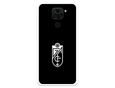 Funda para Xiaomi Redmi Note 9 del Granada CF Escudo Fondo Negro Escudo Fondo Negro - Licencia Oficial Granada CF