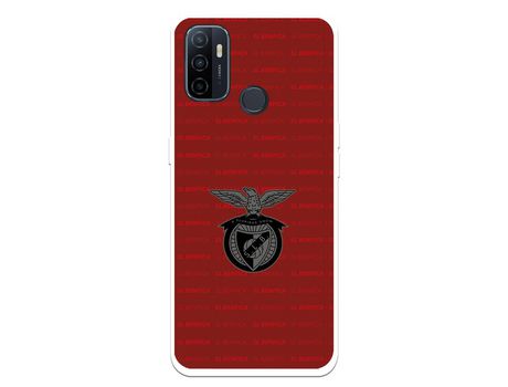 Funda para Oppo A53 del Escudo Fondo Granate - Licencia Oficial Benfica