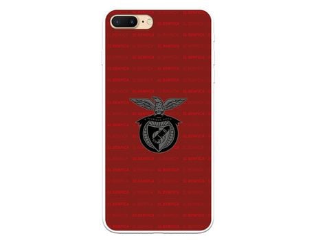 Funda para iPhone 7 Plus del Escudo Fondo Granate - Licencia Oficial Benfica
