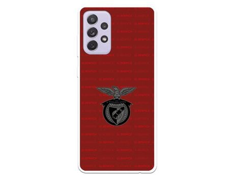 Funda para Samsung Galaxy A72 5G del Escudo Fondo Granate - Licencia Oficial Benfica