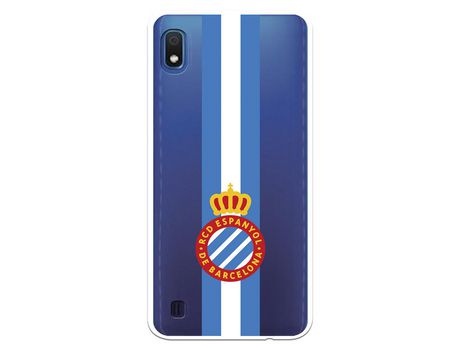 Funda para Samsung Galaxy A10 del RCD Espanyol Escudo Albiceleste Escudo Albiceleste - Licencia Oficial RCD Espanyol