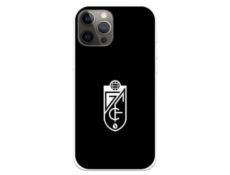 Funda para iPhone 12 Pro Max del Granada CF Escudo Fondo Negro Escudo Fondo Negro - Licencia Oficial Granada CF