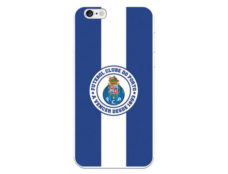Funda para iPhone 6 del Futebol Club Oporto Escudo Rayas Azul y blanco - Licencia Oficial Futebol Club Oporto