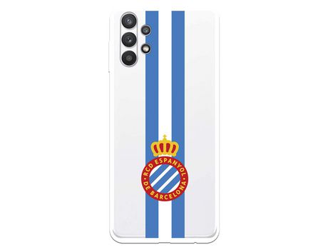 Funda para Samsung Galaxy A32 5G del RCD Espanyol Escudo Albiceleste Escudo Albiceleste - Licencia Oficial RCD Espanyol