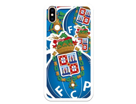 Funda para iPhone XS Max del Futebol Club Oporto Escudo Dibujo - Licencia Oficial Futebol Club Oporto