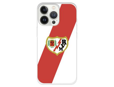 Funda para iPhone 13 Pro del Rayo Vallecano Escudo - Licencia Oficial Rayo Vallecano