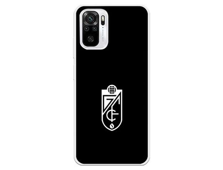 Funda para Xiaomi Redmi Note 10 del Granada CF Escudo Fondo Negro Escudo Fondo Negro - Licencia Oficial Granada CF