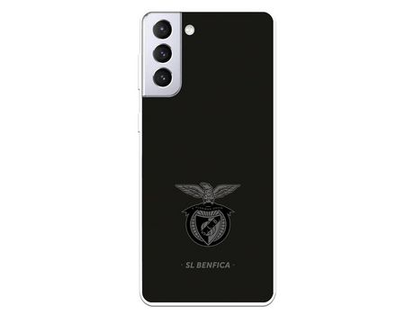 Funda para Samsung Galaxy S21 Plus del Escudo Fondo Negro - Licencia Oficial Benfica