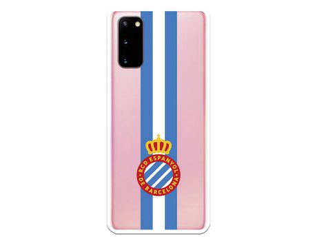Funda para Samsung Galaxy S20 del RCD Espanyol Escudo Albiceleste Escudo Albiceleste - Licencia Oficial RCD Espanyol