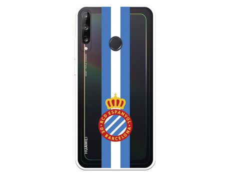 Funda para Huawei P40 Lite E del RCD Espanyol Escudo Albiceleste Escudo Albiceleste - Licencia Oficial RCD Espanyol