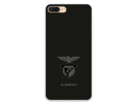 Funda para iPhone 7 Plus del Escudo Fondo Negro - Licencia Oficial Benfica