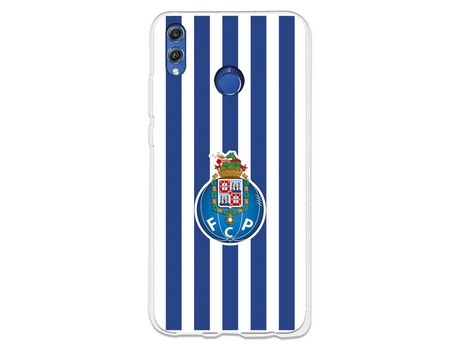 Funda para Huawei Honor 8X del Futebol Club Oporto Escudo Rayas - Licencia Oficial Futebol Club Oporto