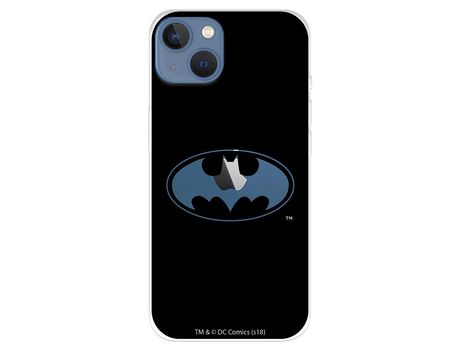 Funda para iPhone 14 Plus Oficial de DC Comics Batman Logo Transparente - DC Comics