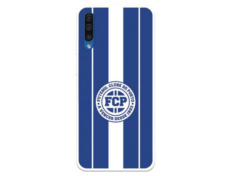 Funda para Samsung Galaxy A50 del Futebol Club Oporto Escudo Azul - Licencia Oficial Futebol Club Oporto