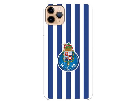 Funda para iPhone 11 Pro Max del Futebol Club Oporto Escudo Rayas - Licencia Oficial Futebol Club Oporto