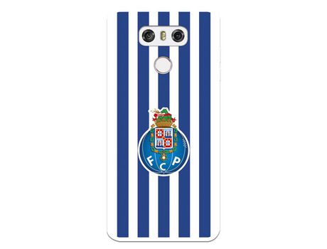 Funda para LG G6 del Futebol Club Oporto Escudo Rayas - Licencia Oficial Futebol Club Oporto