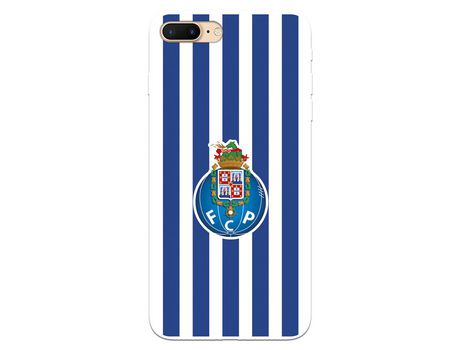 Funda para iPhone 7 Plus del Futebol Club Oporto Escudo Rayas - Licencia Oficial Futebol Club Oporto