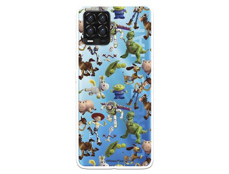 Funda para Realme 8 Oficial de Disney Toy Story Siluetas - Toy Story