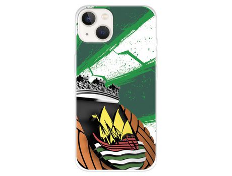 Funda para iPhone 14 del Rio Ave FC Escudo Fondo Verde y Blanco - Licencia Oficial Rio Ave FC