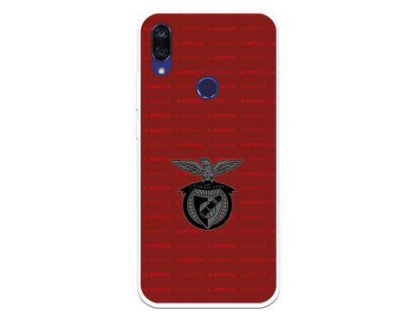 Funda para Xiaomi Redmi 7 del Escudo Fondo Granate - Licencia Oficial Benfica