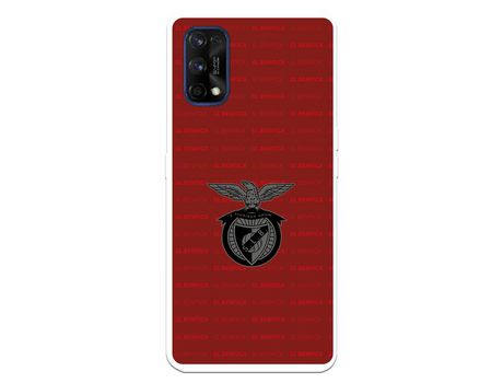 Funda para Realme 7 Pro del Escudo Fondo Granate - Licencia Oficial Benfica