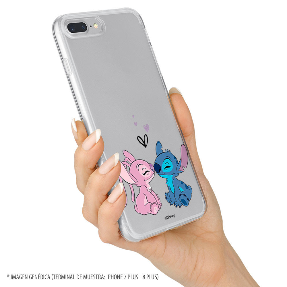 Funda para iPhone 11 Pro MAX Oficial de Lilo & Stitch - Angel & Stitch Beso  para Proteger tu móvil. Carcasa de Silicona Flexible con Licencia Oficial  de Disney : : Electrónica