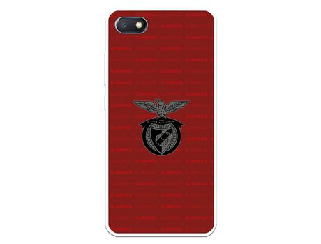 Funda para Xiaomi Redmi 6A del Escudo Fondo Granate - Licencia Oficial Benfica