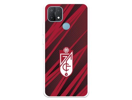 Funda para Oppo A15 del Granada CF Escudo -Rojas y Negras Escudo -Rojas y Negras - Licencia Oficial Granada CF
