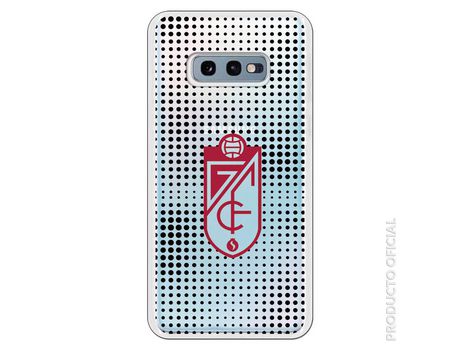 Funda Oficial Granada Escudo rojo Semitono Negro Transparente SS18 para Samsung Galaxy S10e