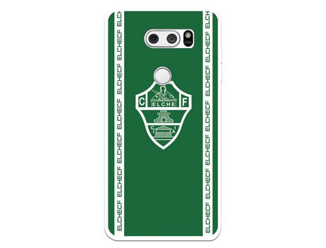 Funda para LG V30 del Elche CF Escudo Fondo Verde Escudo Fondo Verde - Licencia Oficial Elche CF