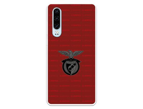 Funda para Huawei P30 del Escudo Fondo Granate - Licencia Oficial Benfica