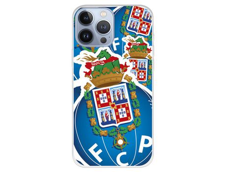 Funda para iPhone 13 Pro Max del Futebol Club Oporto Escudo Dibujo - Licencia Oficial Futebol Club Oporto