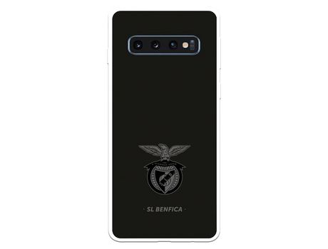 Funda para Samsung Galaxy S10 Plus del Escudo Fondo Negro - Licencia Oficial Benfica