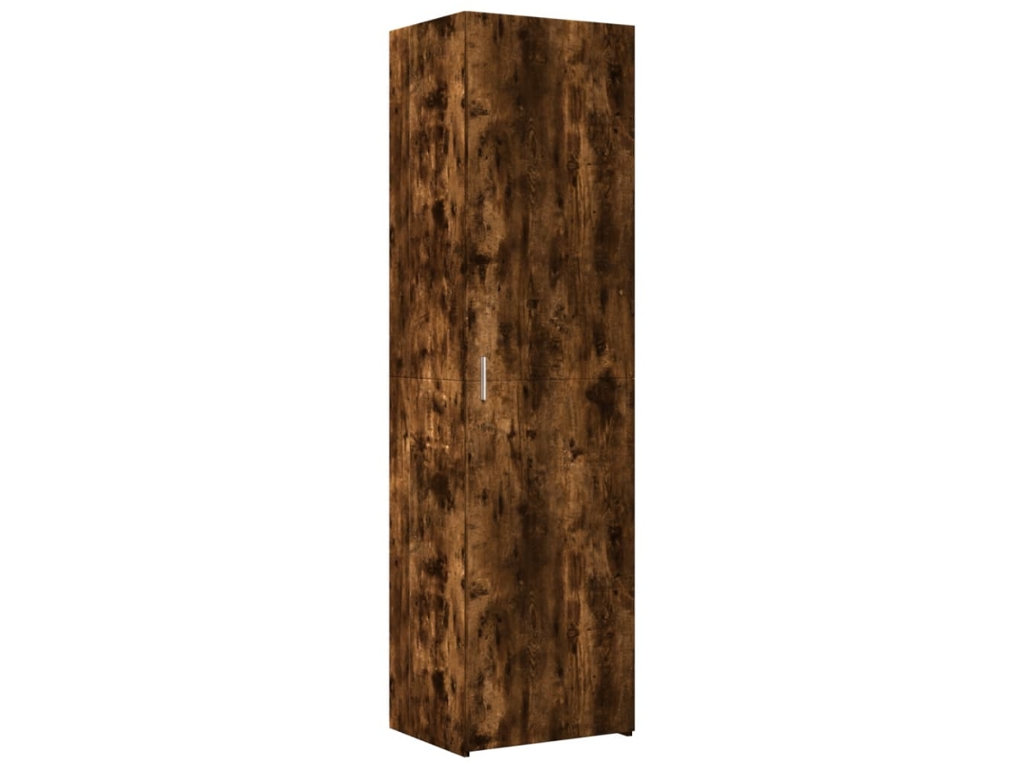 Mueble alto de madera de roble ahumado, MAISON EXCLUSIVE, 50x42,5x185 cm