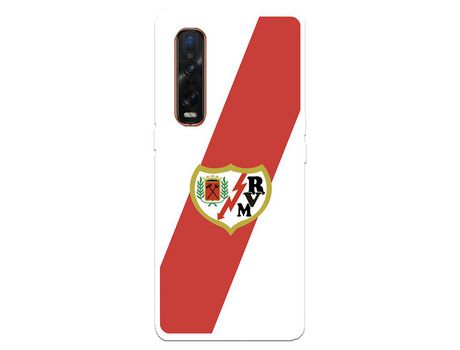 Funda para Oppo Find X2 Pro del Rayo Vallecano Escudo - Licencia Oficial Rayo Vallecano