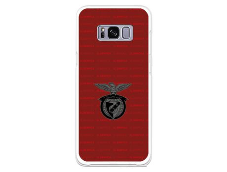 Funda para Samsung Galaxy S8 del Escudo Fondo Granate - Licencia Oficial Benfica